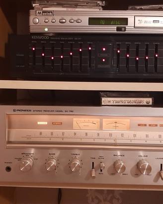 amplificatore radio pioneer sx-750