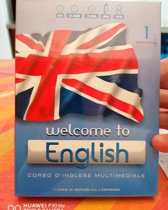 Corso inglese Welcome DVD CD Libro 