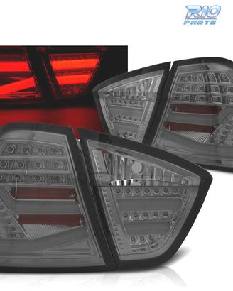 FANALI BMW E90 LIMOUSINE 05-08 A LED FUMÉ