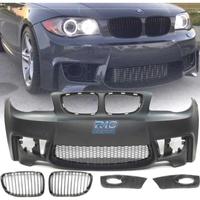 PARAURTI ANTERIORE BMW E81 E82 E87 E88 LOOK 1M + G