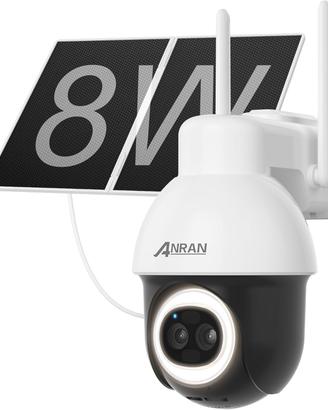ANRAN Telecamera Wi-Fi Esterno 5MP+3MP 24/7 AOV