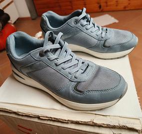 Scarpe da ginnastica donna azzurro/grigie
