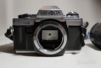 MINOLTA X300 e Obiettivo