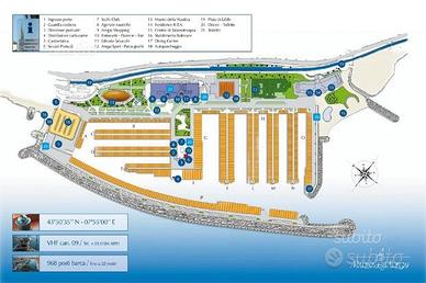 Posto barca Marina degli Aregai (IM)