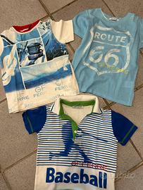 2 T-shirt bambino GFFerre 1 polo GFFERRE