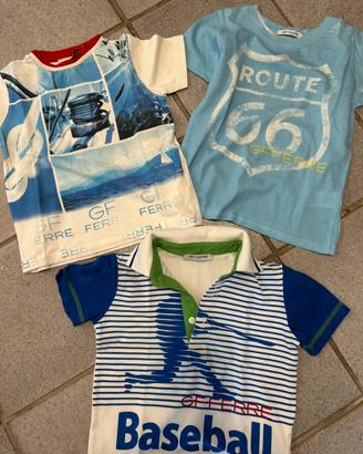 2 T-shirt bambino GFFerre 1 polo GFFERRE
