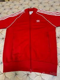 Tuta Adidas originale rossa uomo
