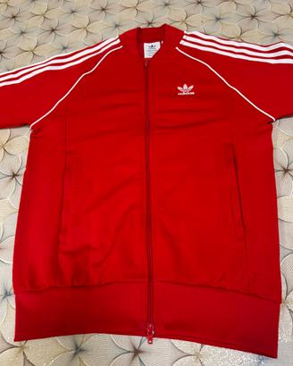 Tuta Adidas originale rossa uomo