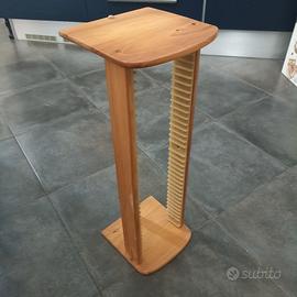 porta CD in legno 
