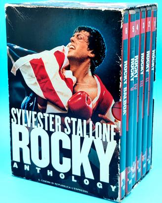 Cofanetto DVD Rocky Anthology 6 Film Stallone