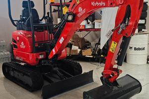 MINI ESCAVATORE KUBOTA U 17-3 A PARI AL NUOVO