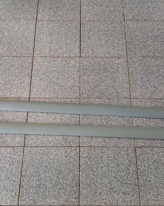 kit 2 pezzi - Canalina passacavi da pavimento -