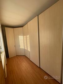 Cabina armadio con angolo