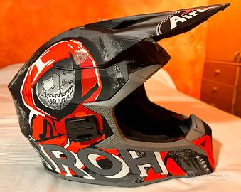 Casco Moto Airoh Wraap Alien taglia L