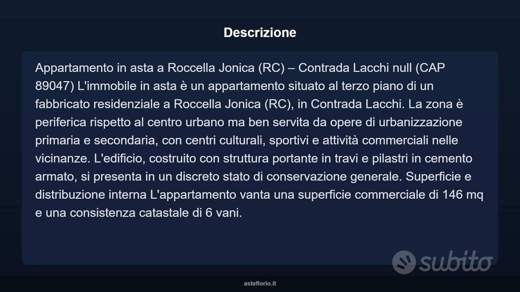 Appartamento – Roccella Ionica, Reggio Calabria - Vista 4