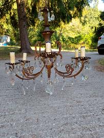 lampadario vintage 