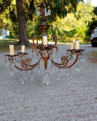 lampadario vintage 