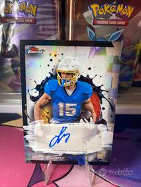 Ladd Mcconkey auto rookie topps finest nfl 2024