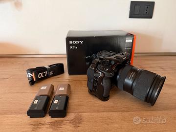 Sony A7SIII + Cage + 4 Batterie