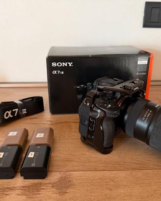 Sony A7SIII + Cage + 4 Batterie