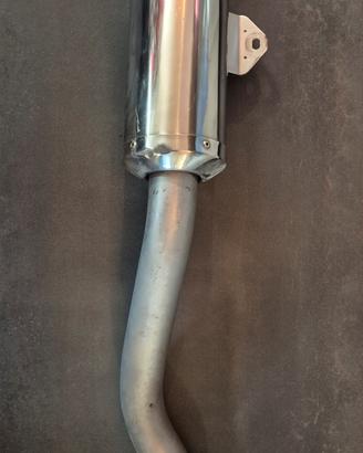 kawasaki  z750 scarico racing sport marmitta 