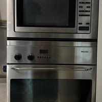 Forno e Microonde Miele da Incasso in Acciaio Inox