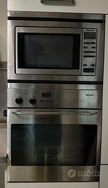 Forno e Microonde Miele da Incasso in Acciaio Inox