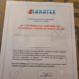 Poltrona Relax Sanatex 