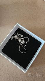 Collanina con Ciondolo a Cuore in Argento