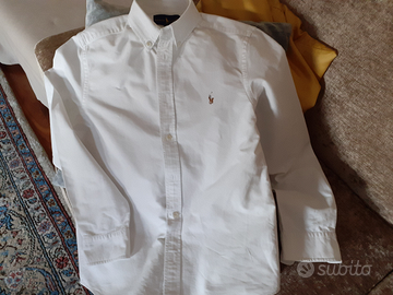 Ralph Lauren originale camicia bianca