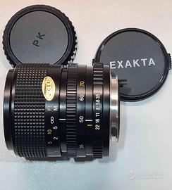 Obiettivo Zoom Exakta 35-70mm con Macro Pentax PK