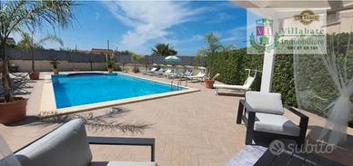 Trabia Villa Ind. 6 Vani-cucina-3 servizi Piscina