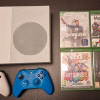 Xbox one s 500gb 4 giochi e 2 controller