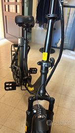 Bicicletta elettrica pieghevole,