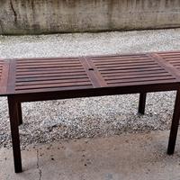 Tavolo da giardino con 4 sedie pieghevoli