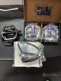 Pedali Jansno X50 + Pedali Meroca + Specchietto