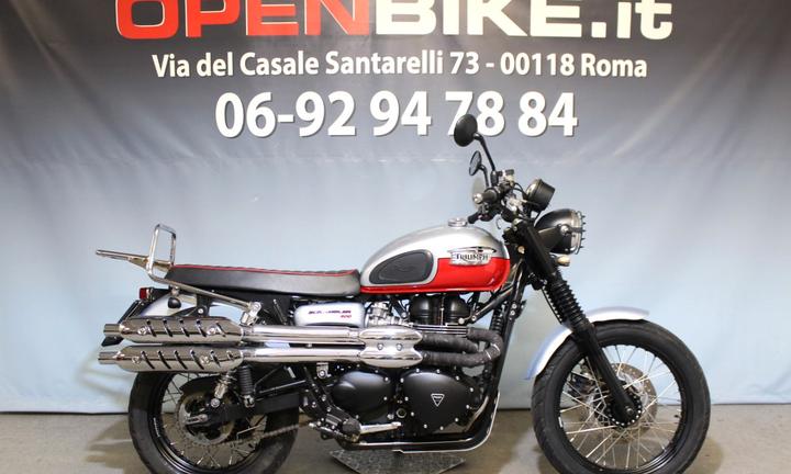 Triumph Scrambler 865 TwinTone 06/2014 Km 18800