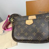 louis vuitton trio triss multi pochette monogram