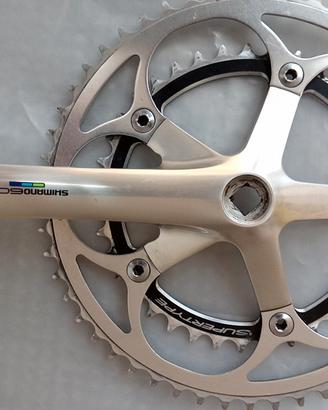 Ultegra 600 guarnitura e freni, cassetta Miche