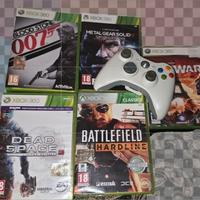 Xbox 360 giochi e controller