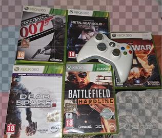 Xbox 360 giochi e controller