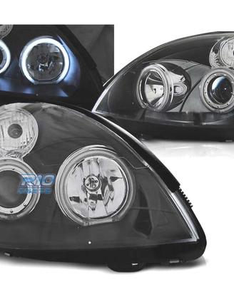 FARI PER RENAULT CLIO 01-05 ANGEL EYES CCFL FONDO 