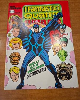 I Fantastici Quattro gigante n. 26, Corno 1980