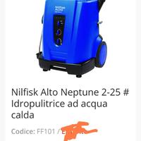 idropulitrice  Nilfisk trifase a gasolio 