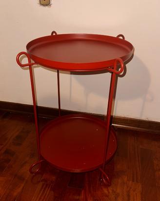 Tavolino rosso 50x54 cm LIVELYCKE Ikea