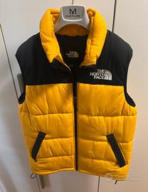 The North Face smanicatto imbottito giallo e nero