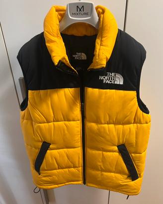 The North Face smanicatto imbottito giallo e nero