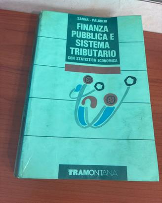Libro finanza pubblica da collezione anni 80