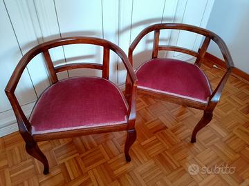 Coppia poltroncine tête-à-tête