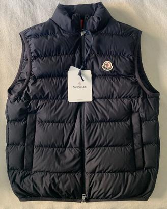 GIlet Moncler modello Contrin smanicato Blu nuovo